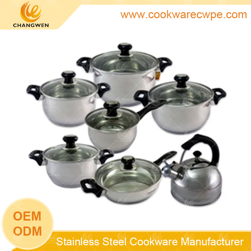 stainless steel frying pan cooking pots and pans saucepot cookware OEM CW51010-14N01